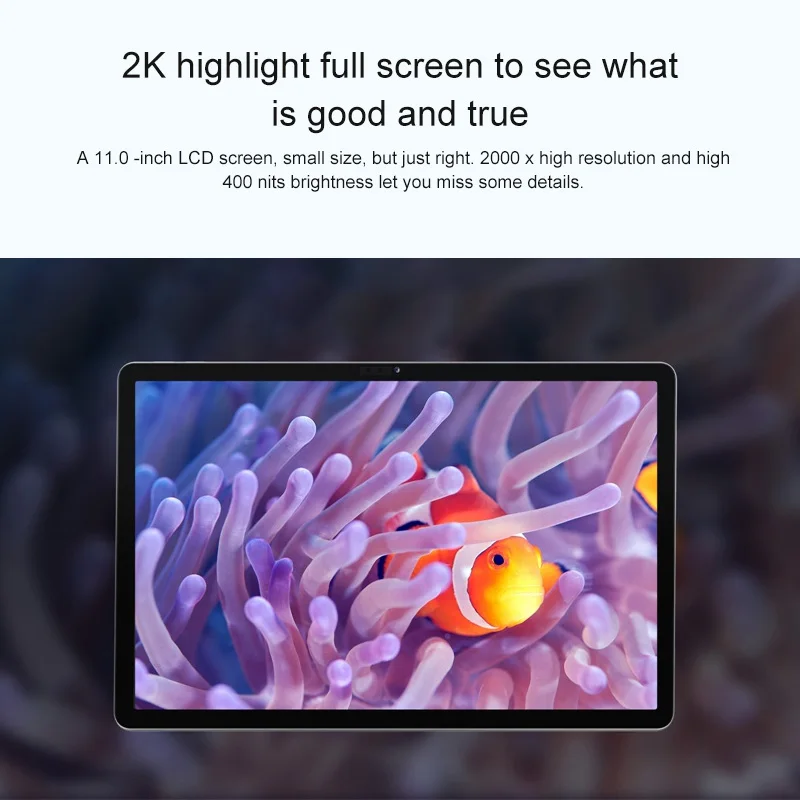 Globalny ROM Lenovo Tab P11 K11 lub Xiaoxin Pad 11 Cal 2K Tablet z ekranem LCD Android 4GB 64GB Snapdragon 662 7700mAh Widevine L1 3 Globalny ROM Lenovo Tab P11 K11 lub Xiaoxin Pad 11 Cal 2K Tablet z ekranem LCD Android 4GB 64GB Snapdragon 662 7700mAh Widevine L1 3