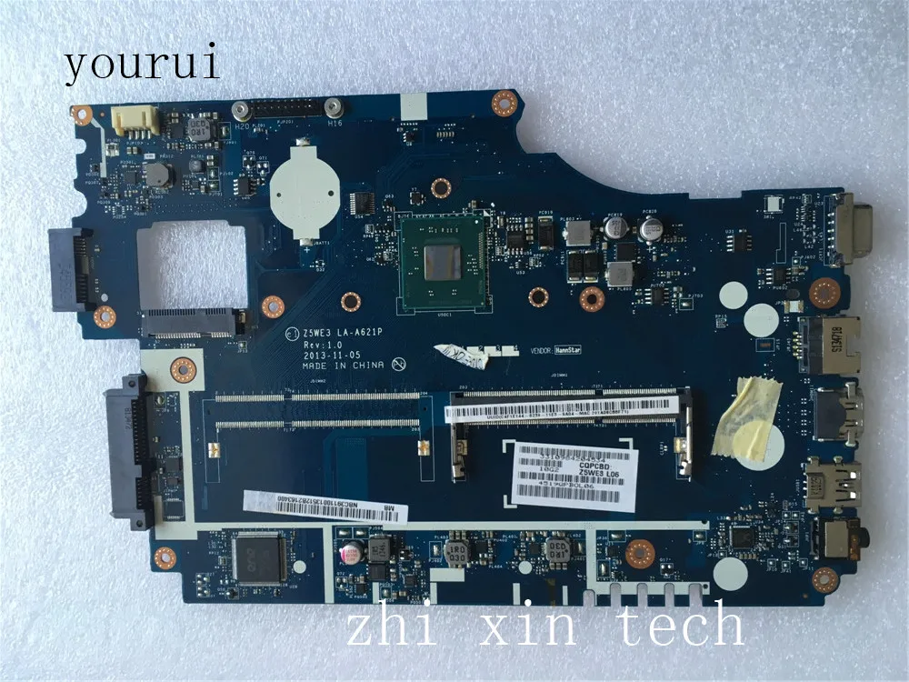 Материнская плата yourui для ноутбука Acer aspire E1 510 NBC3911001 Z5WE3 с процессором N2920
