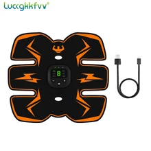  EMS Wireless Muscle Stimulator Trainer Smart Fitness Abdominal Training Electric Weight Loss Stickers Body Slimming Massager 