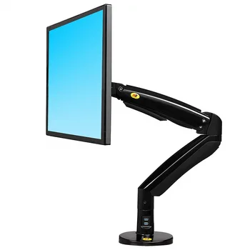 

NB North Bayou F100A Monitor Desk Mount Full Motion Swivel Monitor Arm with Gas Spring for 22''-35''Monitors from 3kg to 12kg