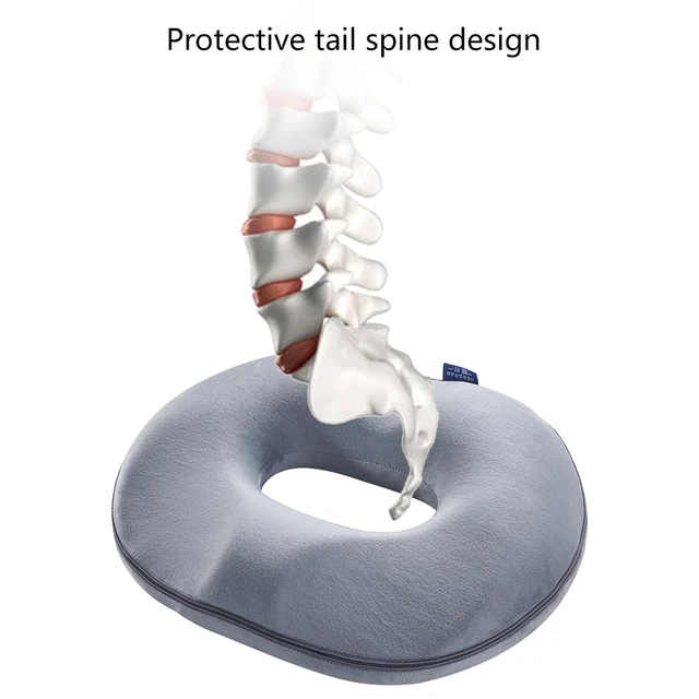 Hardness Adjustable Donut Pillow Hemorrhoid Seat Cushion Tailbone Coccyx  Orthopedic Medical Seat Prostate Chair for Memory Foam - AliExpress