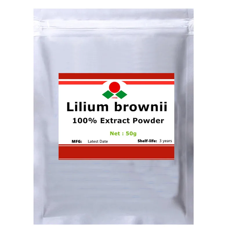 50-1000 г порошок экстракта Lilium brownii экстракт Bulbus Lilii антибивное и отхаркивающее
