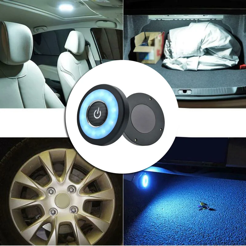 

Car Dome Roof Ceiling Interior Reading Trunk LED Lamp Tail Light 10*1.2cm 320mAh