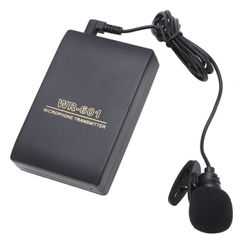 

Professional Wireless Microphone System Mini Wireless FM Transmitter Receiver Megaphone Lavaliere Lapel Clip Microphone System