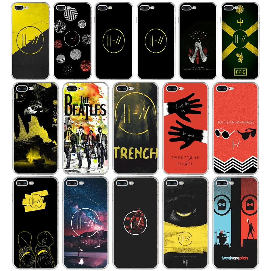 Чехол HyrCase 40AA подарок Twenty One Pilots 21 мягкий силиконовый чехол из ТПУ для телефона iphone