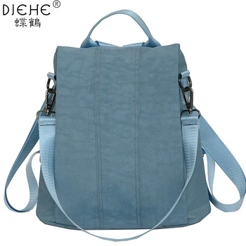 

Waterproof Nylon Women Backpack Anti-theft Female Bag Girls Fashion Shoulder School Backpack Travel Back Bag Mochilas Sac A Dos