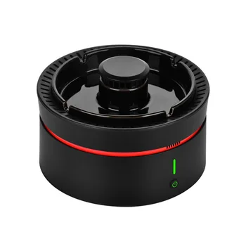 

Portable Mini Air Purifier Ashtray Filter Air Cleaner Fresh Ozone Home Auto Smoke Sterilizer Smart Control Rechargeable