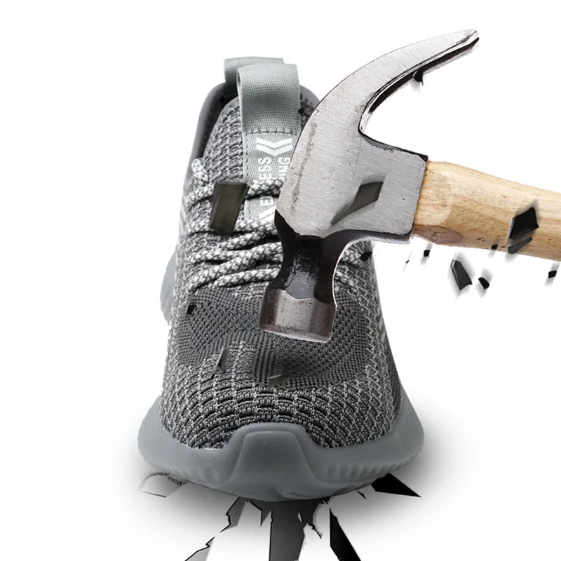 Steel Toe Safety Work Shoes Men Indestructible Safety Shoes Winter Shoes Men Safety Boots Breathable Labor Insurance Shoes Steel Toe Safety Work Shoes Men Indestructible Safety Shoes Winter Shoes Men Safety Boots Breathable Labor Insurance Shoes