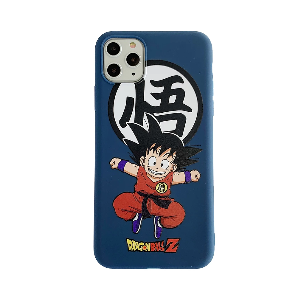 Милый Dragon Ball Z Супер Сон Гоку драгонболл зет чехол для iPhone 11 11pro 7 8 Plus X XS Max XR Мягкая силиконовая задняя крышка Coque Fundas - Цвет: 2