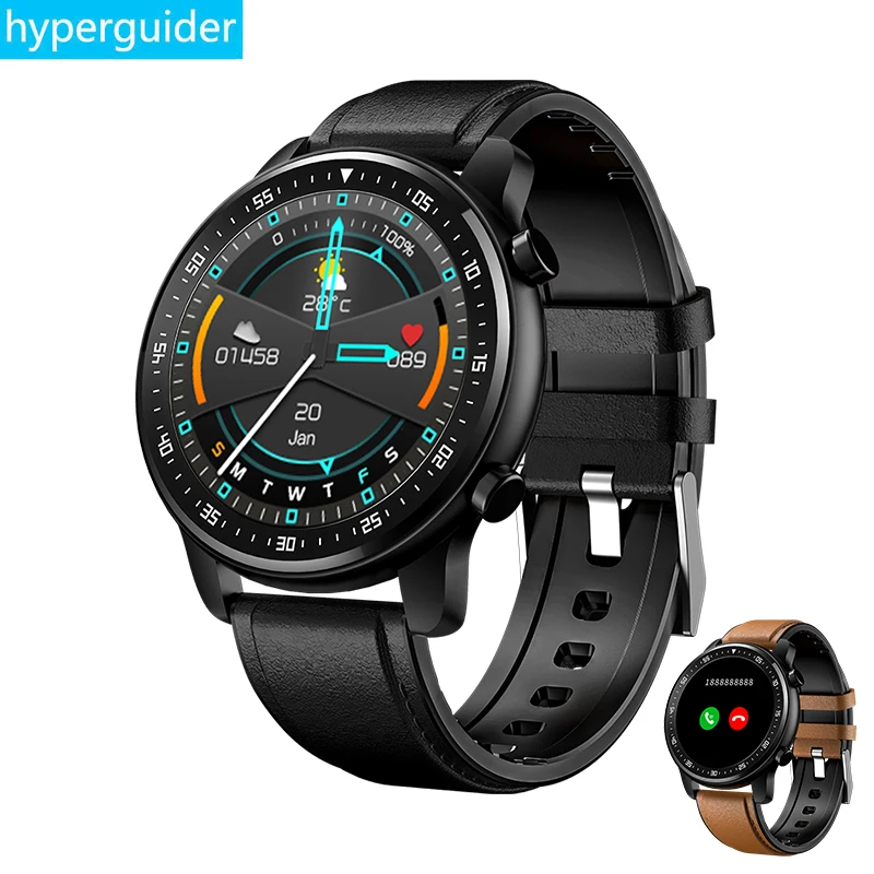 

hyperguider Smart Watch Music Player 128MB storage Heart rate Pedometer Calorie Fitness Tracker Bluetooth call Push message MT1