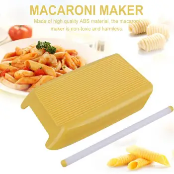 

Spaghetti Macaroni Pasta Board Delicia Rigagnocchi Garganelli Supplement Gnocchi Making Plastic Mold Creativity Kitchen Tool