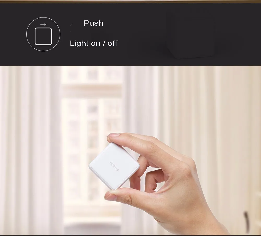 Aqara контроллер Magic Cube беспроводной переключатель Поддержка 6 жестов датчик ZigBee mi home приложение подключение для Xiao mi умный дом