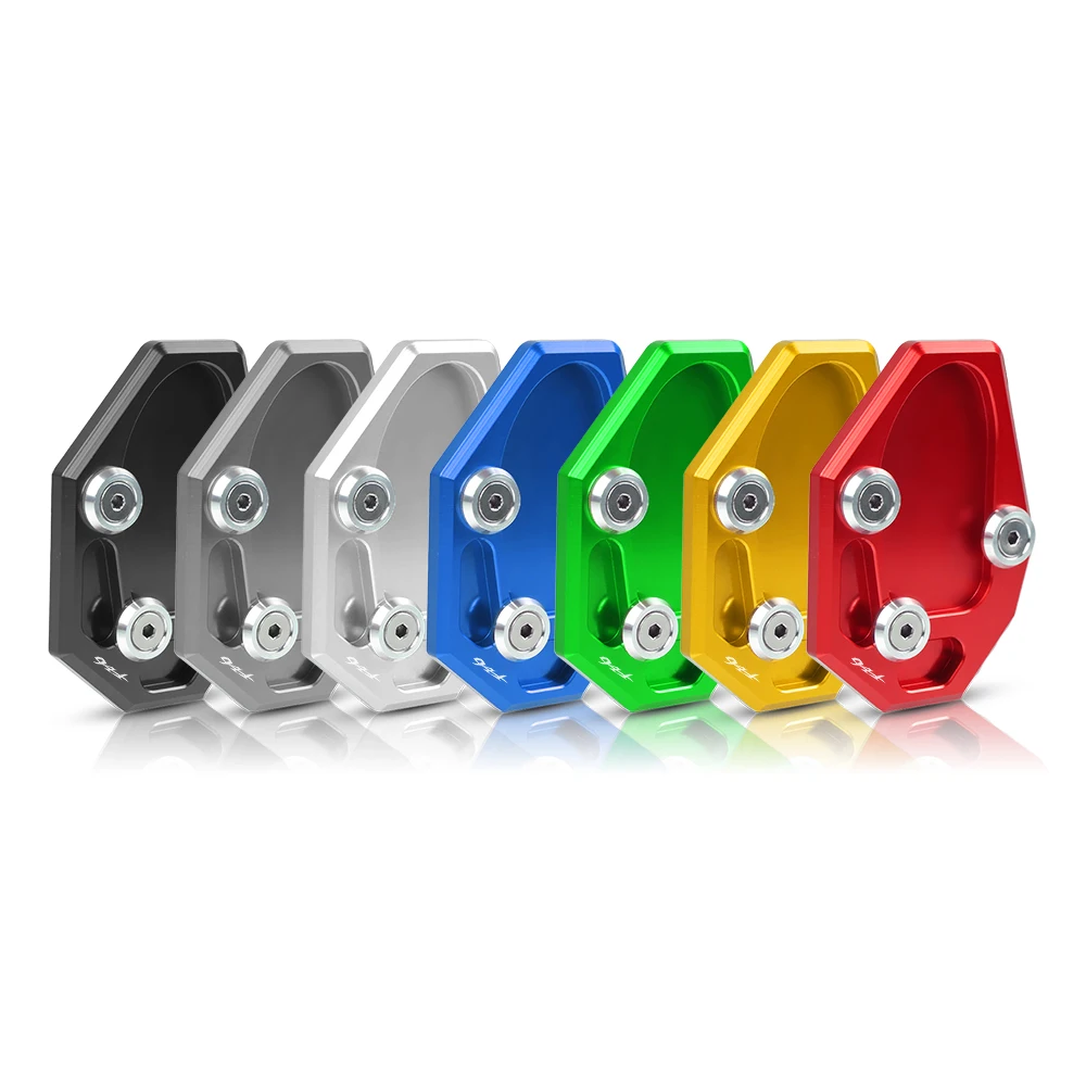 CNC Kickstand боковая стойка Расширительная плата площадка для увеличения покрышки для мотоциклов Для Yamaha FZ6-S2 Fz6 FAZER 2004 2006 2007 2008 2009
