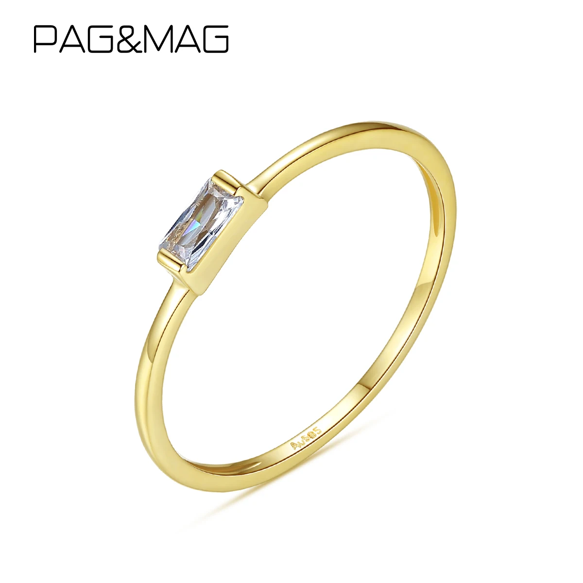PAG & MAG роскошные ювелирные изделия из настоящего золота 585 пробы 14 к желтое золото