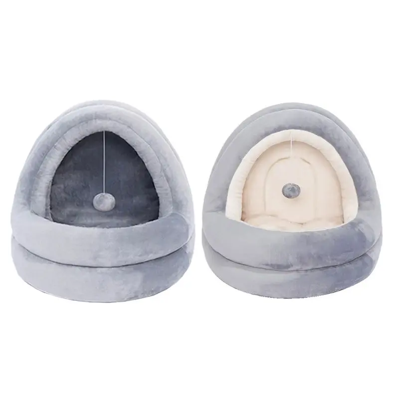 

Creative Cradle-style Pet Nest Warm Winter Kennel Lovely Dog Bed Cat Sofa Cushion Fluffy Soft Washable Universal for Cat