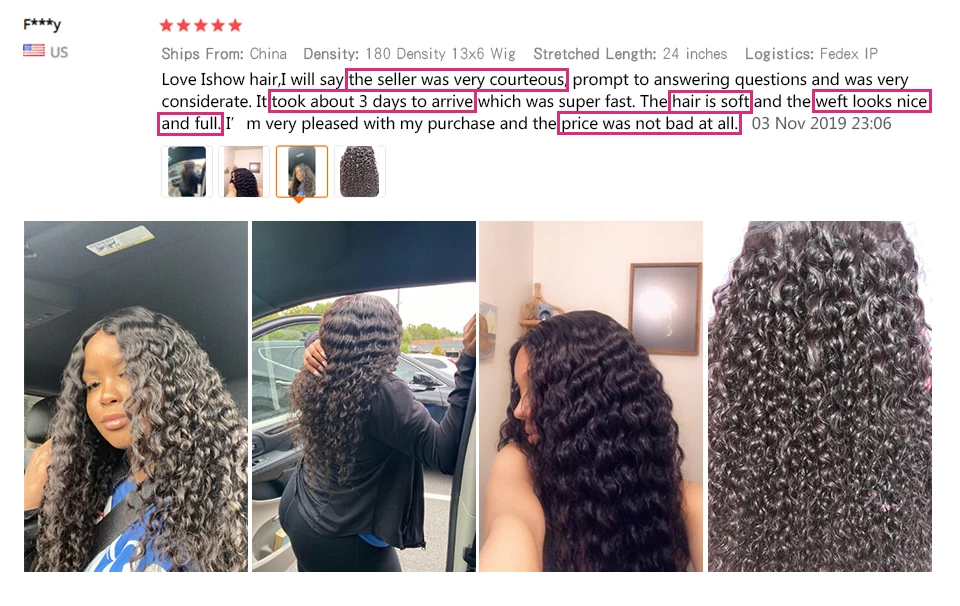 Cheap Apliques com cabelo humano