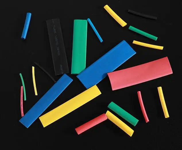 164Pcs 70-530 шт Ассорти Полиолефиновый термоусадочный трубчатый кабель рукав обёрточная проволока набор Изолированная усадочная трубка - Цвет: 164Pcs