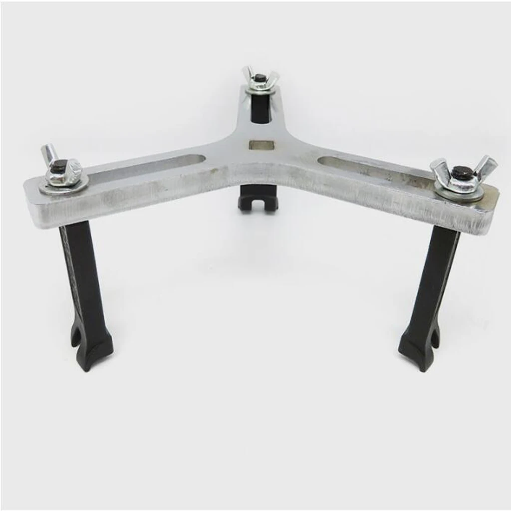 Car Fuel Pump Lid Tank Cover Remove Spanner Adjustable 3 Legs Wrench Tool
