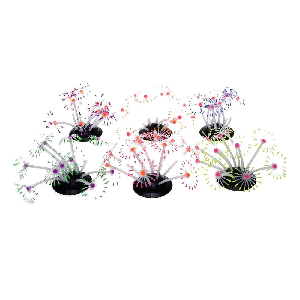 1 шт. силиконовый светящийся Искусственный аквариум для рыб|aquarium coral|coral plantaquarium tank