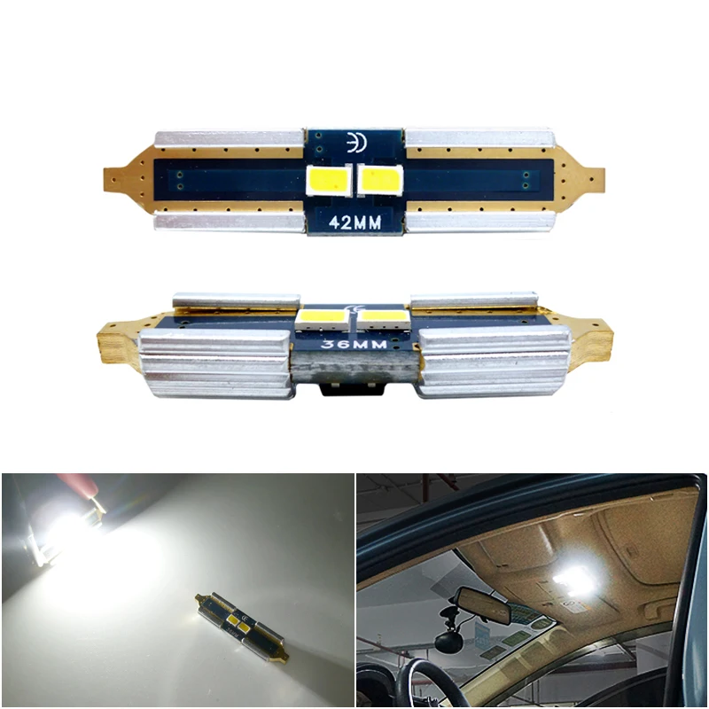 2x Canbus C5W светодиодный гирлянда для салона автомобиля 31 мм/36 мм/39 мм/42 мм Volkswagen VW Golf 3