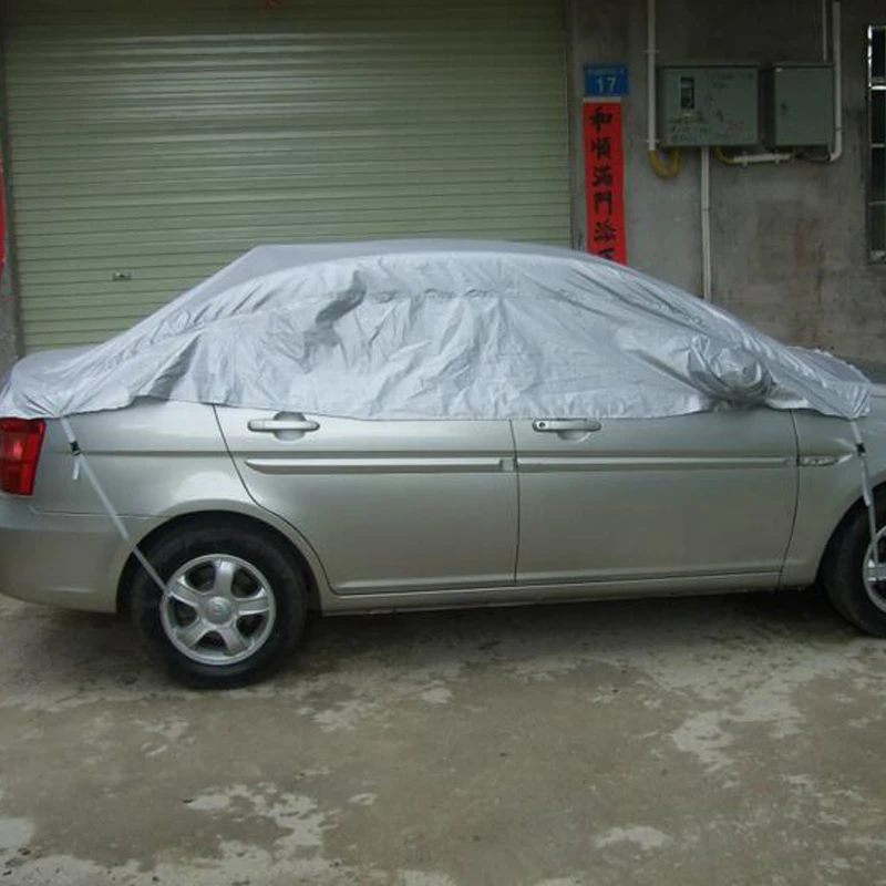

Universal Car Cover Prevent Heat Cold Sun Rain Snow Car Cover Anti UV Rain Styling Sunshade Heat Protection Dustproof Outdoor