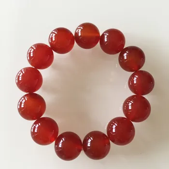 

Natural For Chalcedony Round Beads Bracelets