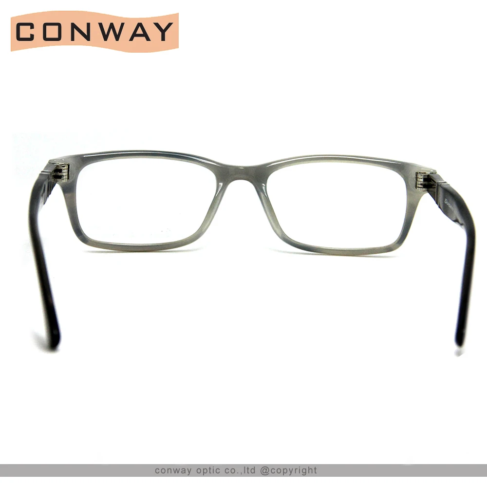 Мужские прозрачные очки Conway из ацетата Прямоугольная оправа для очков гибкие