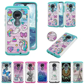 

Luxury Bling Diamond Case For Motorola Moto E5 E6 G8 G7 G6 Play G7 Power G7 Plus One Macro Phone Cases Back Cover Fundas Capa