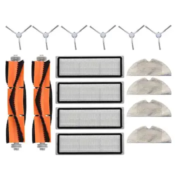

Side Roller Brush Filter Mop Cloth Kit For XIAOMI MIJIA 1C STYTJ01ZHM Cleaner Sweeping Mopping Robot Vacuum Cleaner Replacemen