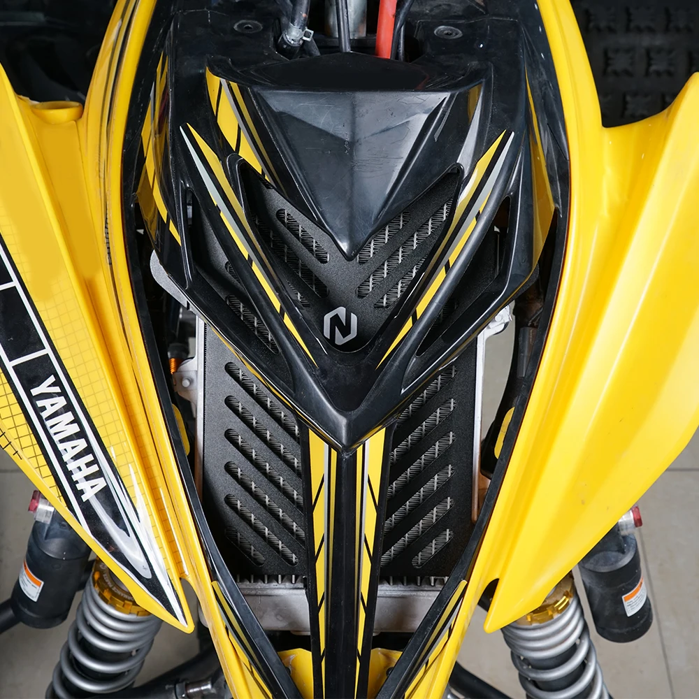 NICECNC ATV 라디에이터 그릴 커버 가드 프로텍터, 야마하 랩터 700 2013-2023 랩터 700R YFM700 700R 용, 고품질 ATV 커버