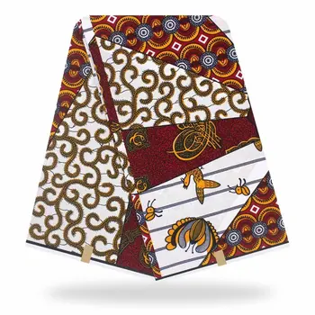 

Wholesale prices 2020 latest 100% cotton african wax prints fabric / Guaranteed veritable ankara wax Nigerian style