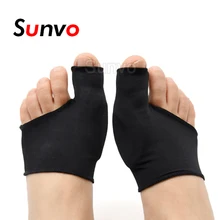 Sunvo Silicone Gel Hallux Valgus Care Pads for Bunion Orthopedic Sock Toe Separator Correction Foot Pain Relieve Sleeve Inserts