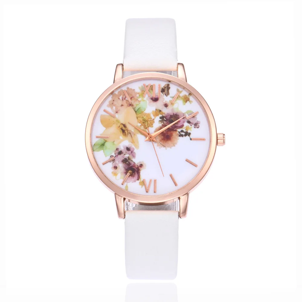 POFUNUO Простые Модные кварцевые наручные часы Reloj часы унисекс роскошные женские часы с ремешком женские часы