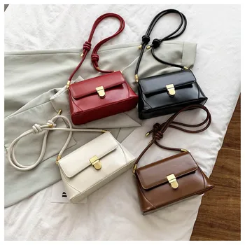 

Textured Handbags For Women2020 Popular Fashion Ladies Shoulder Bags Underarm Bag Ins All-match Messenger Bags