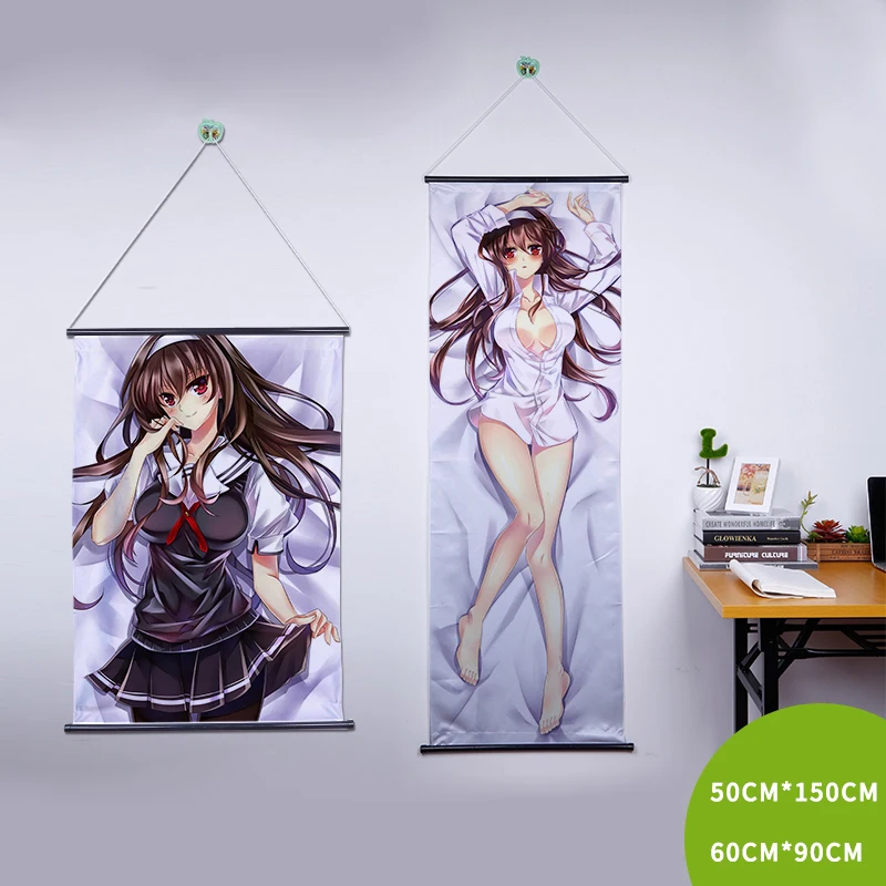 

New Original Japanese Anime Cartoon Painting Animation Wall Scroll