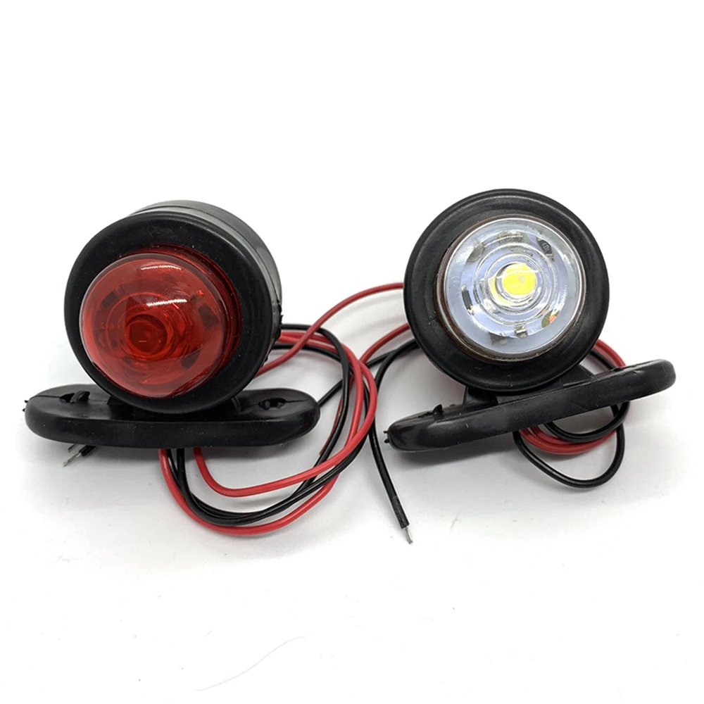 Комплект из 2 предметов, 10 V-30 V Светодиодный Маркер светильник грузовики светодиодный бортовой светильник грузовик габаритный автомобильный фонарь пикап сигнальный светильник Предупреждение светильник