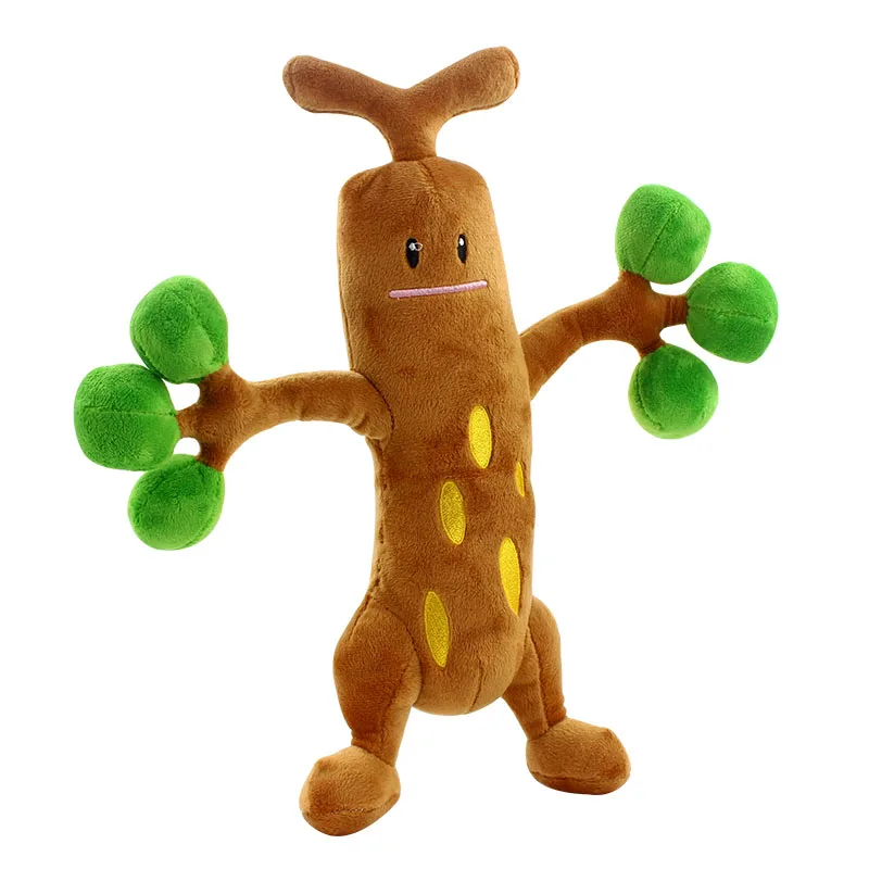 30 см 2 стиля мультфильм аниме Зеленый Sudowoodo плюшевые игрушки мягкие милые куклы подарок на день рождения для детей