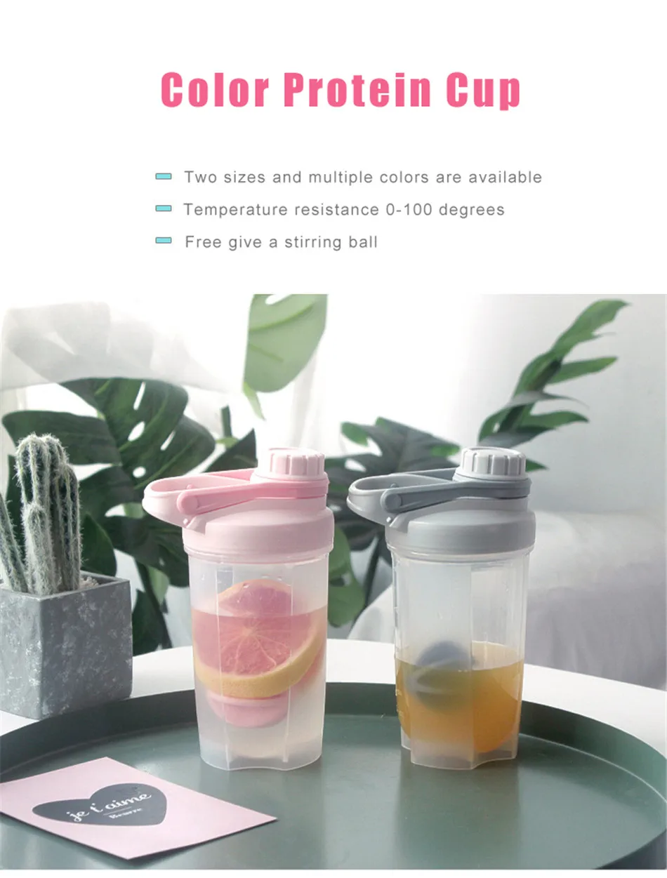 Creative Shake Bottle Plastic Sports Bottles Protein Powder Mixing Outdoor Water Bottle Bpa Free Shaker Bottle 500Ml 14 Creative Shake Bottle Plastic Sports Bottles Protein Powder Mixing Outdoor Water Bottle Bpa Free Shaker Bottle 500Ml