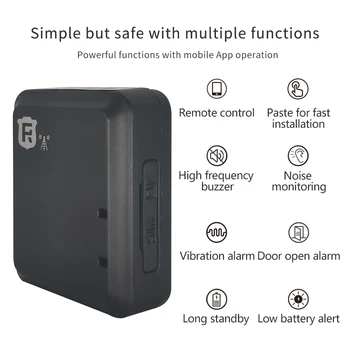 

GSM GPRS SMS tracker RF-V13 mini GSM with Free IOS ANDROID APP free platform realtime tracking control by remotely No GPS module