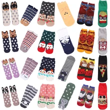 Harajuku Socks Women's Kawaii Cute Creative Funny Animal Panda Ankle Socks For Girls Summer Cartoon Short Socks Christmas Gifts