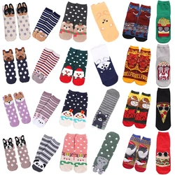 Harajuku Socks Women's Kawaii Cute Creative Funny Animal Panda Ankle Socks For Girls Summer Cartoon Short Socks Christmas Gifts