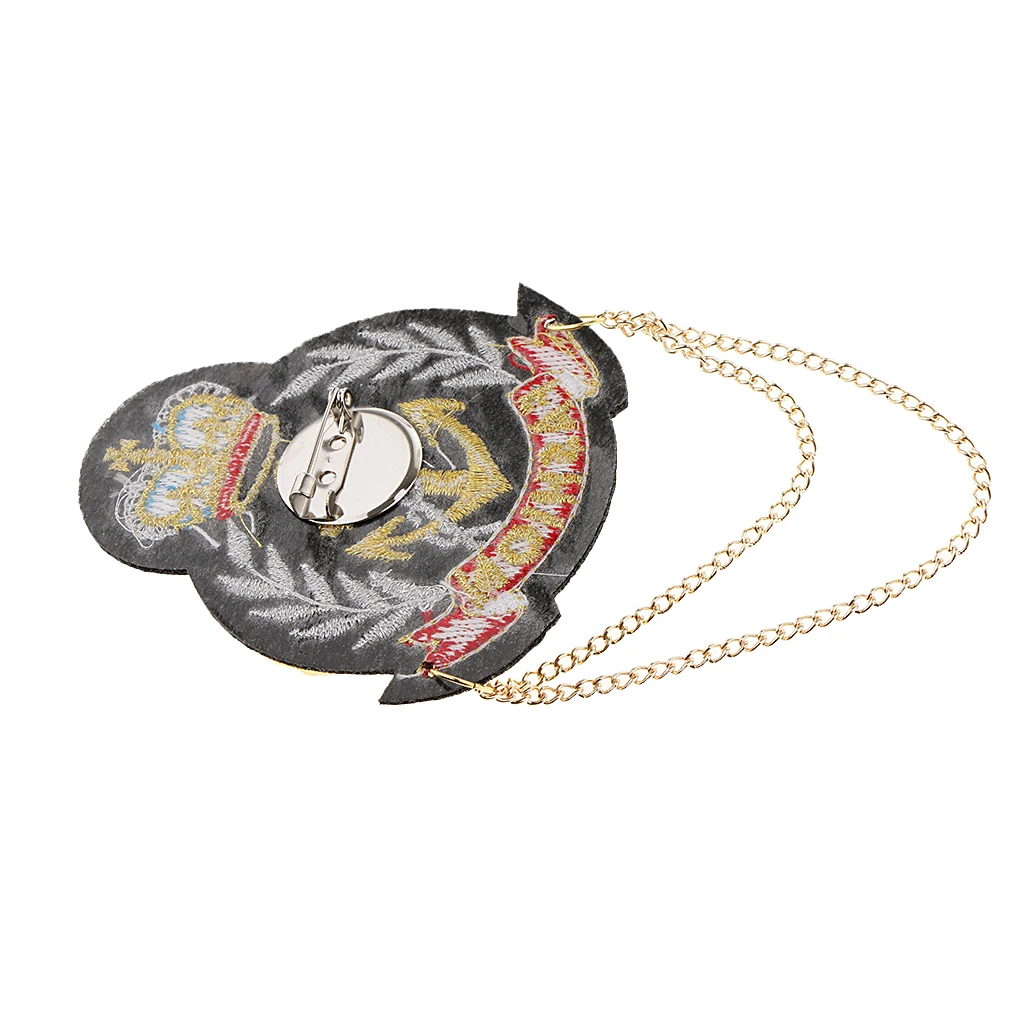 Retro Mens Alloy Military Medal Badge Brooch Pin Wedding Party Jewelry