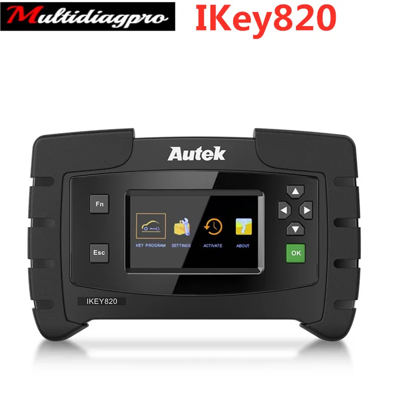 Розовый AUTEK IKey820, программист для ключей автомобиля, профессиональный считыватель штрих-кода, сканер иммобилайзера - Цвет: Розовый