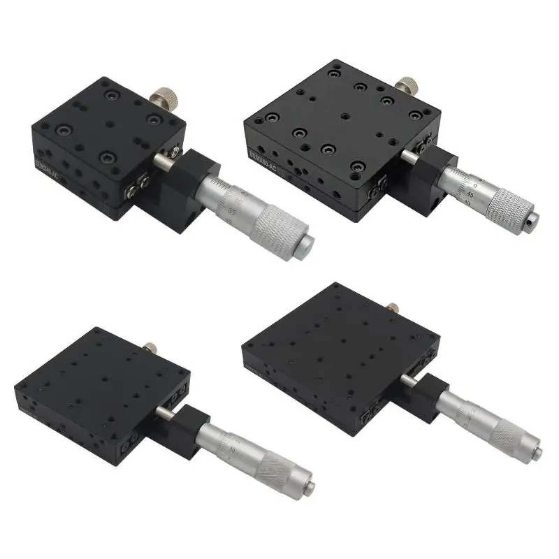 

X Axis Manual Displacement Platform Aluminum Alloy Linear Stage Sliding Table Used in Optical Experimental Measurement