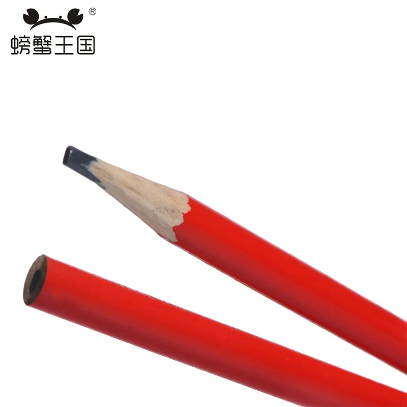 

Crab Kingdom DIY Tool Carpenter's Pencil Flat Core Pencil Sketch Pen Proofing Sketch Pencil Carpenter Pencil