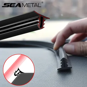 

Car Dashboard Sealing Strip Car Rubber Sound Seal Strip 1.6M Auto Windshield Edges Gap Sealing Strips Auto Interior Accessories
