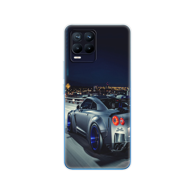 Realme 8 Case 6.4" Soft Silicon TPU Back For Realme 8 Pro OPPO Realme8 4G RMX3085 Phone Cover Coque Capa Funda Bumper Bag