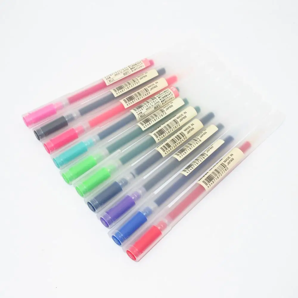 

Original MUJI Classic Gel Pen 0.38 mm 0.5 mm 0.7 mm Rollerball Pen Gel Ink Japan