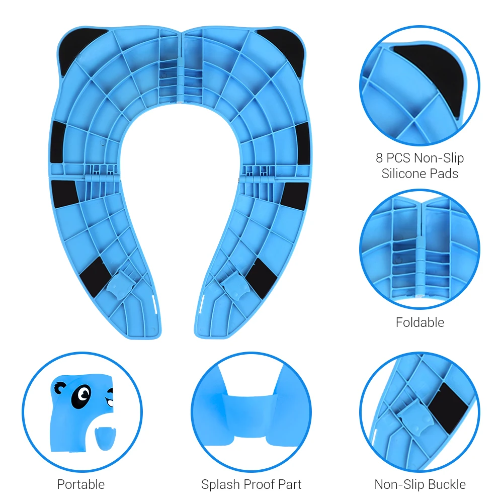 Многоразовые сиденья для горшка малыш Туалет учебный горшок Сиденье Портативный Путешествия писсуар Подушка 1 компл