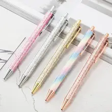 Coloffice простая металлическая шариковая ручка, креативный подарок, цветная Шариковая ручка для студентов, офисные принадлежности, рекламная ручка 1 шт